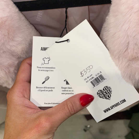 Apparis faux fur jacket - Picture 5 of 6